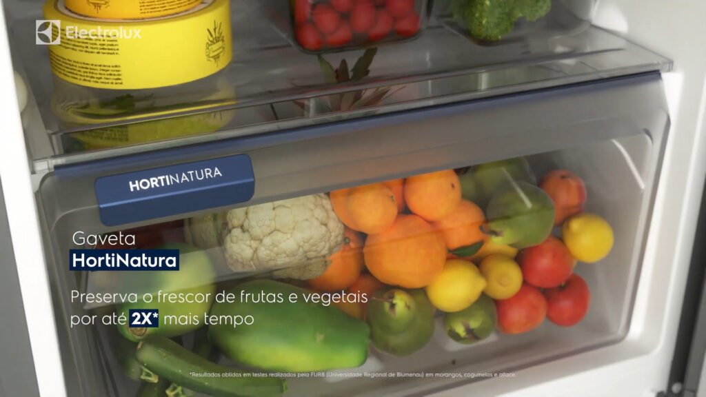Melhor Geladeira Custo-Benefício Electrolux 390L e 410L - Gaveta Hortinatura