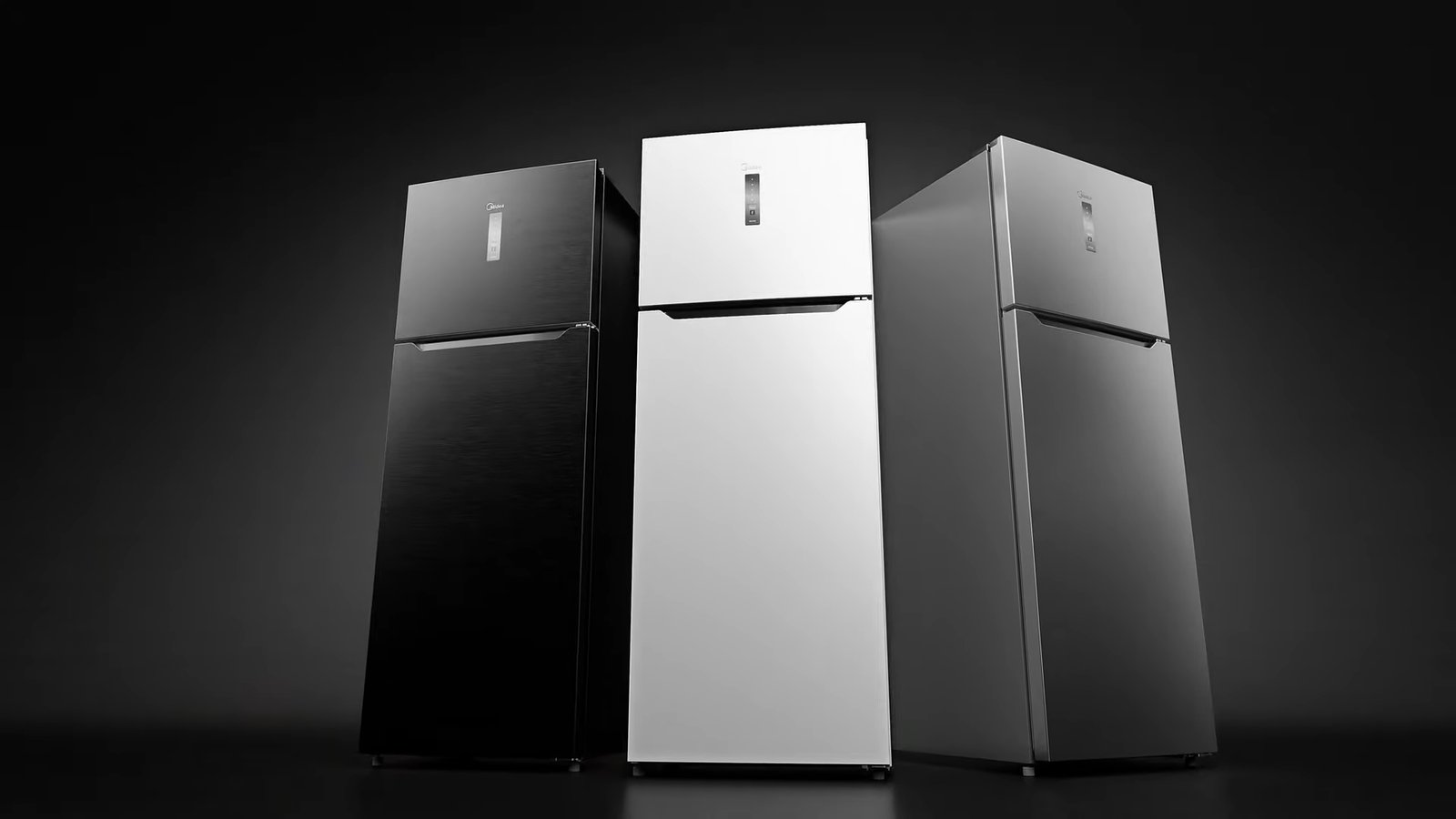 Melhor Geladeira Frost Free Custo-Benefício Midea 347L RT468 - Cores