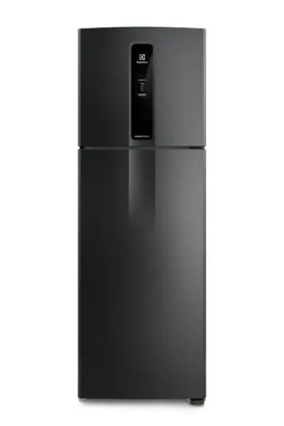 Geladeira Electrolux 390L IF43 - Black Inox